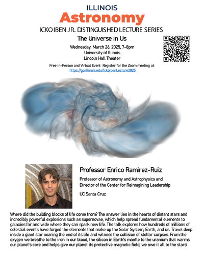 2025 Icko Iben Jr. Distinguished Lecture Series